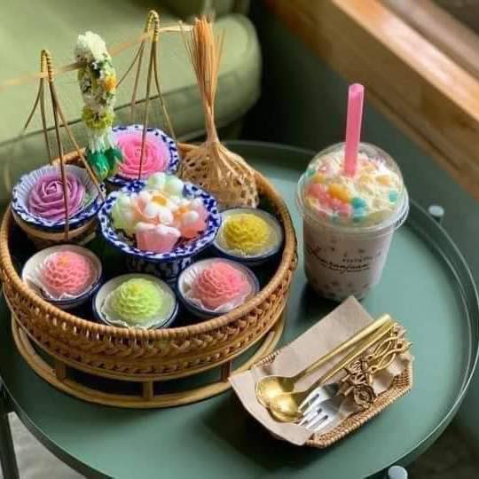 ร้าน หอมรัญจวน คาเฟ่ ขนมไทย จันทบุรี 
